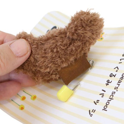 くまのがっこう ピンバッジ ぬいぐるみバッジ 内藤デザイン｜詳細画像