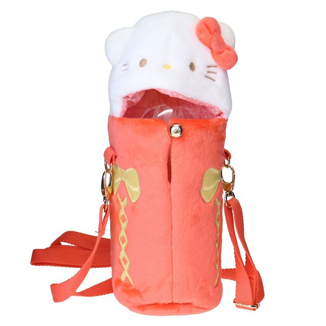 サンリオキャラクターズ ボトルホルダー モフモフペットボトルホルダー ハローキティ Sanrio 内藤デザイン