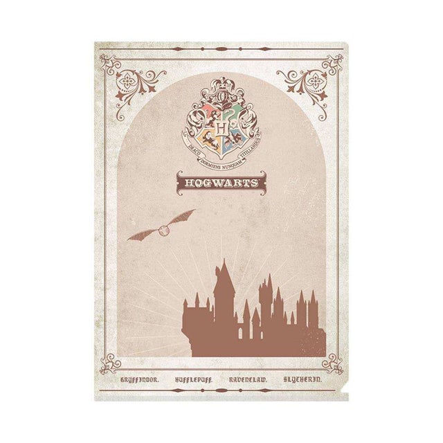 ハリーポッター A4クリアファイル MAGICAL MUST HAVES ペーパー付きクリアファイル ワーナーブラザース インロック