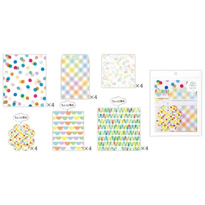 レターセット Paper＆Mood ペーパーパック Pattern 目的に合わせて選べる常備箋 日本ホールマーク｜詳細画像