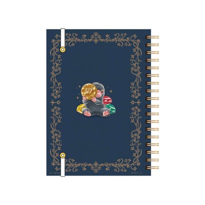 ファンタスティックビースト リングノート SHINY MAGIC ゴムバンド付きリングノート B6 横罫 ワーナーブラザース インロック｜詳細画像