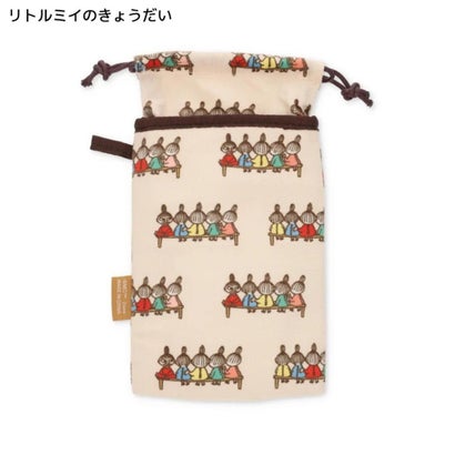 ムーミン ペットボトルカバー 細コーデュロイ保冷ボトルカバー リトルミイのきょうだい 北欧 ゾーウィー｜詳細画像