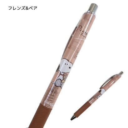 スヌーピー シャーペン エナージェルシャープ 0.5mm フレンズ＆ベア ピーナッツ カミオジャパン｜詳細画像