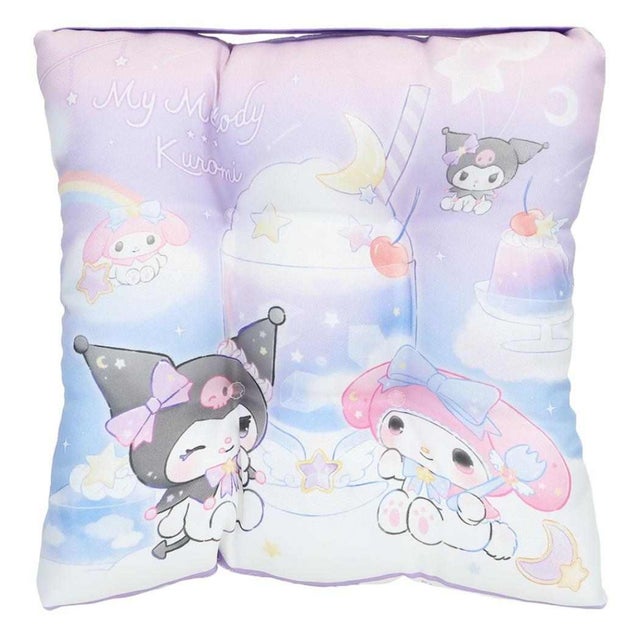 サンリオキャラクターズ 子供用座布団 スクールクッション マイメロディ＆クロミ Sanrio カミオジャパン