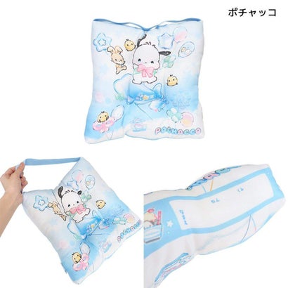 サンリオキャラクターズ 子供用座布団 スクールクッション ポチャッコ Sanrio カミオジャパン｜詳細画像