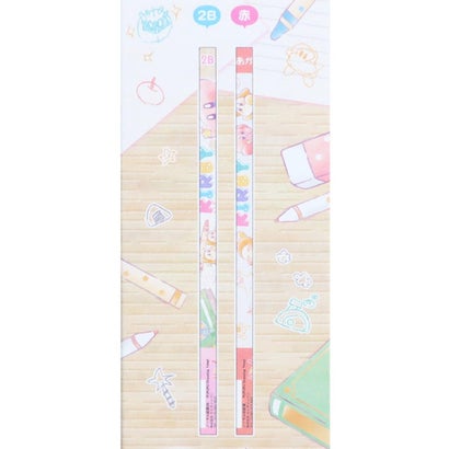 星のカービィ えんぴつ ダース鉛筆 2Bx11本 赤x1本 PUPUPU Drawing Time！ カミオジャパン｜詳細画像