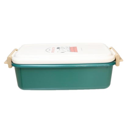 スヌーピー お弁当箱 1段ランチボックス 550ml CONTENT＆HAPPY ピーナッツ カミオジャパン｜詳細画像