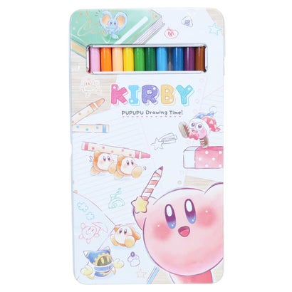 星のカービィ 色鉛筆 12色いろえんぴつ PUPUPU Drawing Time！ カミオジャパン｜詳細画像