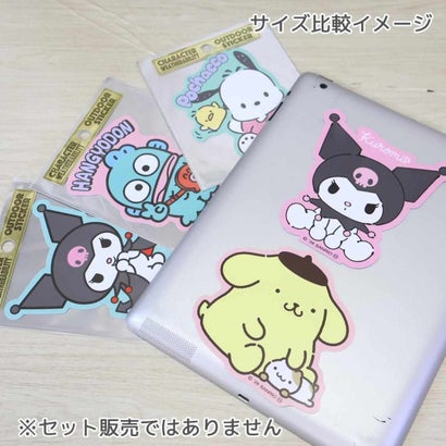 ポチャッコ ダイカットシール アウトドアステッカー ピーちゃん サンリオ スモールプラネット｜詳細画像