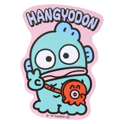 ハンギョドン ダイカットシール アウトドアステッカー ピース サンリオ スモールプラネット｜詳細画像