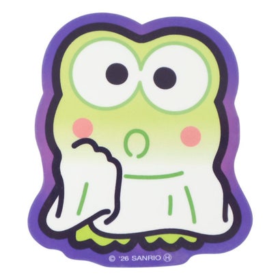 サンリオキャラクターズ ダイカットシール 蓄光ステッカー おばけ けろけろけろっぴ Sanrio スモールプラネット｜詳細画像
