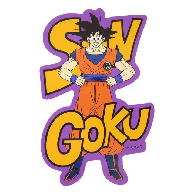 ドラゴンボール ダイカットシール アウトドアステッカー 悟空 ロゴ DRAGON BALL スモールプラネット