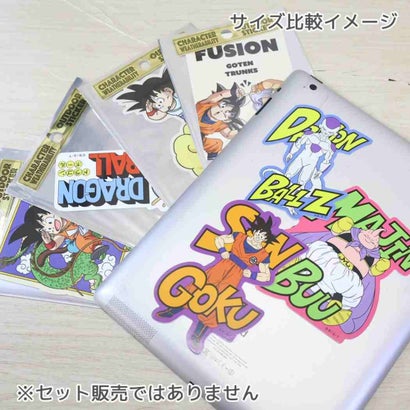 ドラゴンボール ダイカットシール アウトドアステッカー ロゴ DRAGON BALL スモールプラネット｜詳細画像