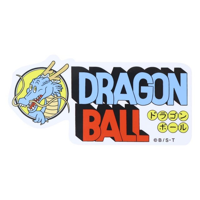 ドラゴンボール ダイカットシール アウトドアステッカー ロゴ DRAGON BALL スモールプラネット