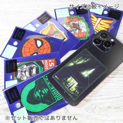 マーベル ダイカットシール 蓄光ステッカー B MARVEL スモールプラネット｜詳細画像