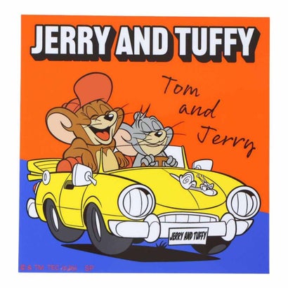 トムとジェリー ダイカットシール アウトドアステッカー ドライブ ワーナーブラザース スモールプラネット｜詳細画像