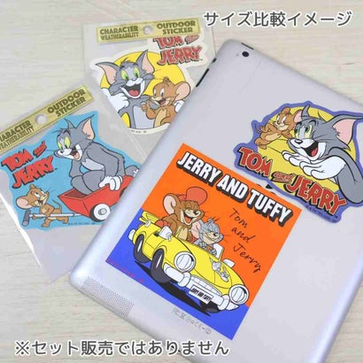 トムとジェリー ダイカットシール アウトドアステッカー ドライブ ワーナーブラザース スモールプラネット｜詳細画像