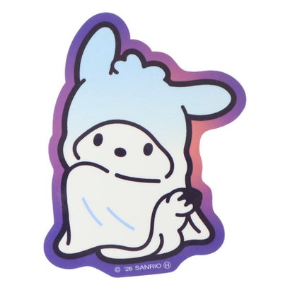 サンリオキャラクターズ ダイカットシール 蓄光ステッカー おばけ ポチャッコ Sanrio スモールプラネット｜詳細画像
