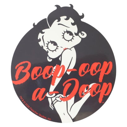 ベティブープ ダイカットシール アウトドアステッカー BOD BETTY BOOP スモールプラネット｜詳細画像