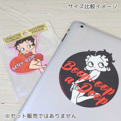 ベティブープ ダイカットシール アウトドアステッカー BOD BETTY BOOP スモールプラネット｜詳細画像