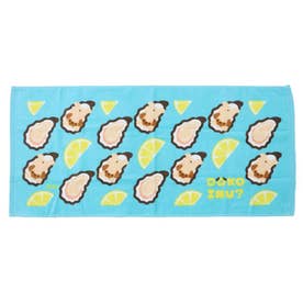 DOKOINU フェイスタオル プリントロングタオル カキ ドコイヌ オクタニ おもしろタオル 面白雑貨 グッズ【返品不可商品】