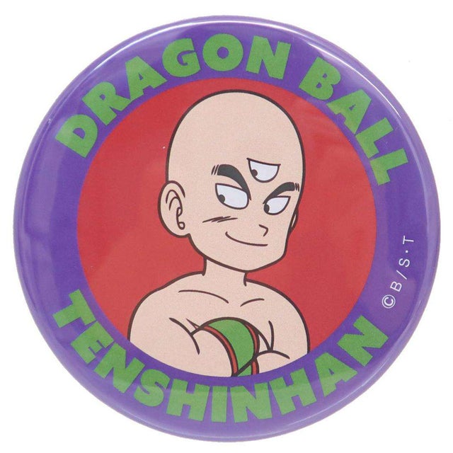 ドラゴンボール 缶バッジ ビッグカンバッジ 大 天津飯 スモールプラネット コレクション雑貨 アニメキャラクター グッズ