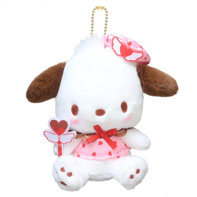 ポチャッコ マスコット ミニぬいぐるみボールチェーン マジカルハート サンリオ ナカジマ プレゼント キャラクター グッズ