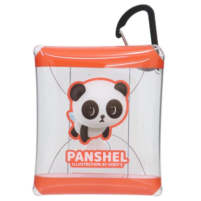パンシェル ミニポーチ クリアマルチケースSS RD PANSHELS WORLD マリモクラフト 小物入れ キャラクター グッズ