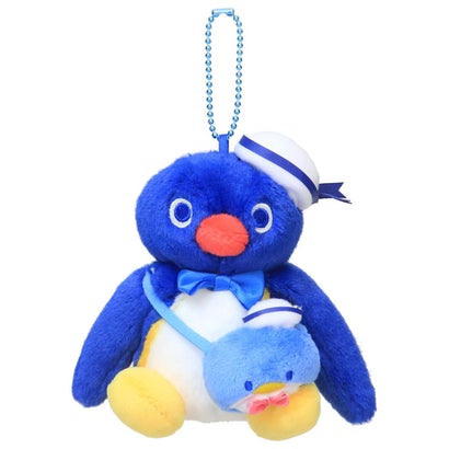 タキシードサムxピングー ぬいぐるみ ミニぬいぐるみボールチェーン ピングーMC サンリオ ナカジマ プレゼント キャラクター グッズ｜詳細画像