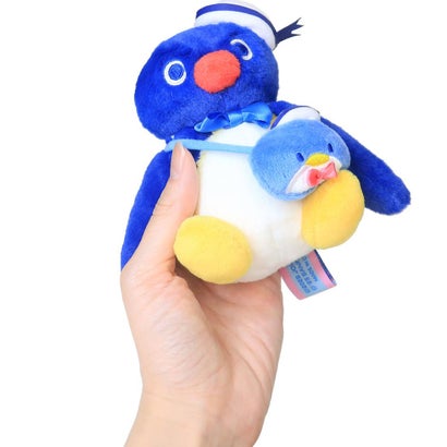 タキシードサムxピングー ぬいぐるみ ミニぬいぐるみボールチェーン ピングーMC サンリオ ナカジマ プレゼント キャラクター グッズ｜詳細画像