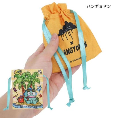 モルガxサンリオキャラクターズ 巾着袋 豆巾着 ハンギョドン Sanrio マリモクラフト｜詳細画像