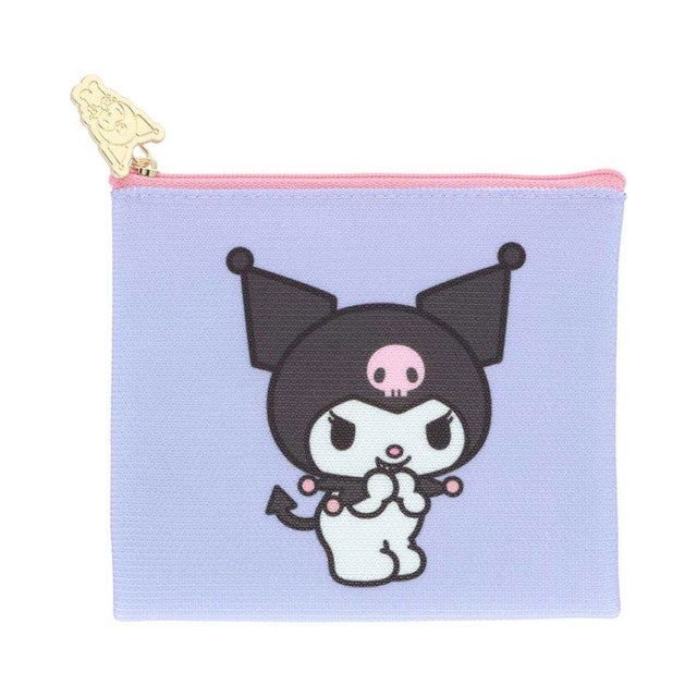 サンリオキャラクターズ 平ポーチ フラットニットポーチ クロミ Sanrio サンスター文具