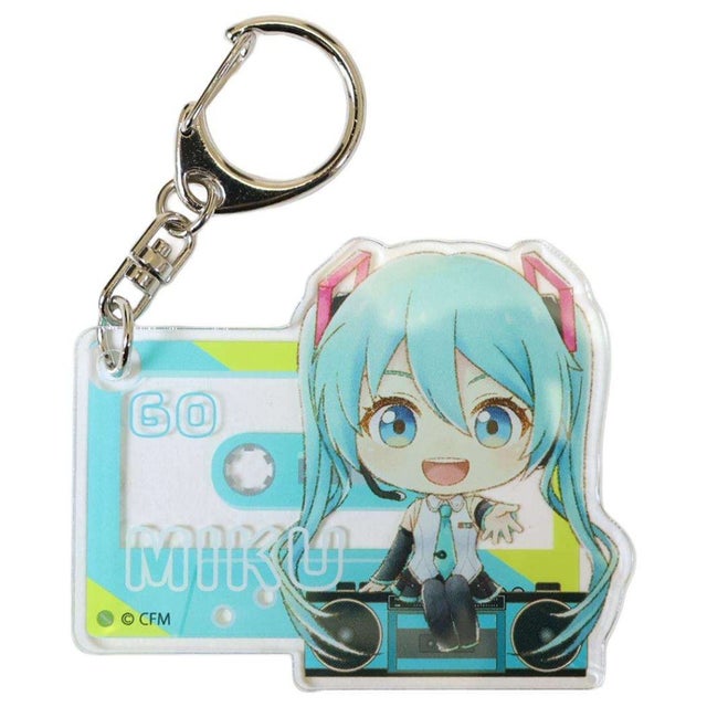 初音ミク キーリング ちょこまり アクリルキーホルダー B バンダイ