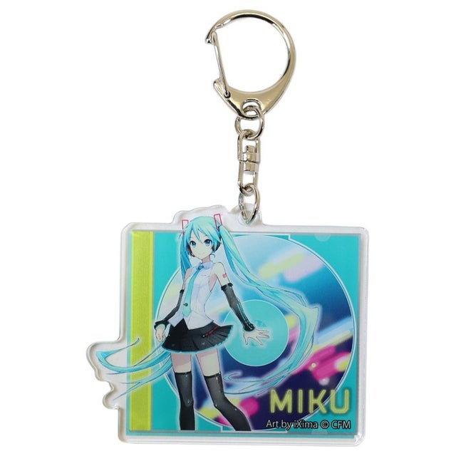 初音ミク キーリング アクリルキーホルダー C バンダイ