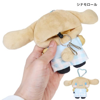 サンリオキャラクターズ 鍵ケース 日焼けぬいぐるみキーケース シナモロール Sanrio ラビット｜詳細画像
