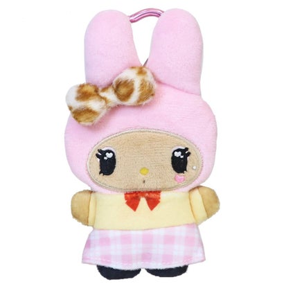 サンリオキャラクターズ 鍵ケース 日焼けぬいぐるみキーケース マイメロディ Sanrio ラビット｜詳細画像