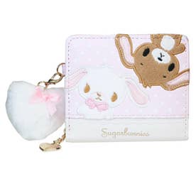シュガーバニーズ 財布 合皮ドットRF札入 ピンク Sanrio ラビット