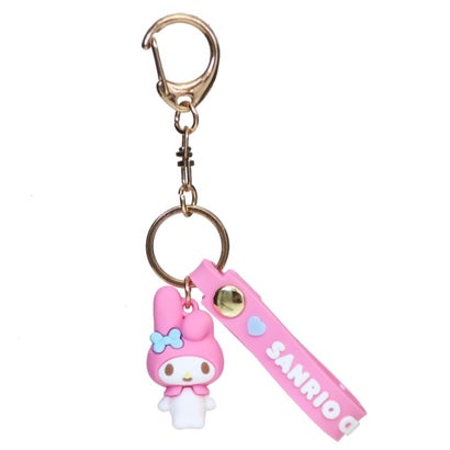 サンリオキャラクターズ キーリング マスコット付きキーホルダー マイメロディ Sanrio｜詳細画像