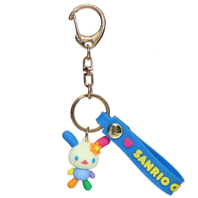 サンリオキャラクターズ キーリング マスコット付きキーホルダー ウサハナ Sanrio