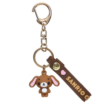 サンリオキャラクターズ キーリング マスコット付きキーホルダー くろうさ/シュガーバニーズ Sanrio｜詳細画像