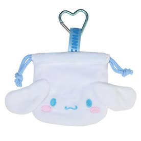 サンリオキャラクターズ 巾着袋 カラビナ付きミニ巾着 シナモロール Sanrio