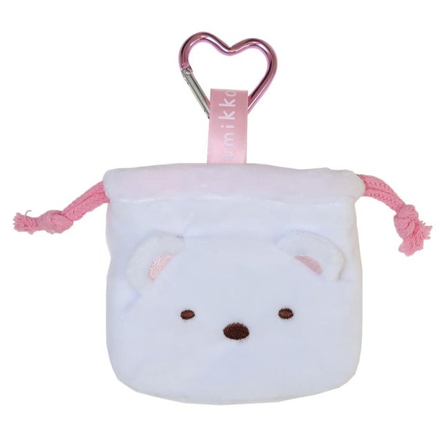 すみっコぐらし 巾着袋 カラビナ付きミニ巾着 サンエックス