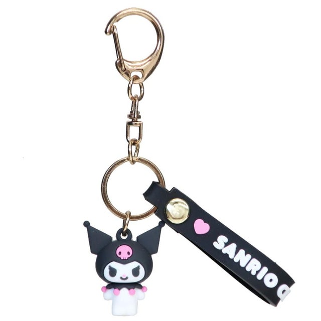 サンリオキャラクターズ キーリング マスコット付きキーホルダー クロミ Sanrio