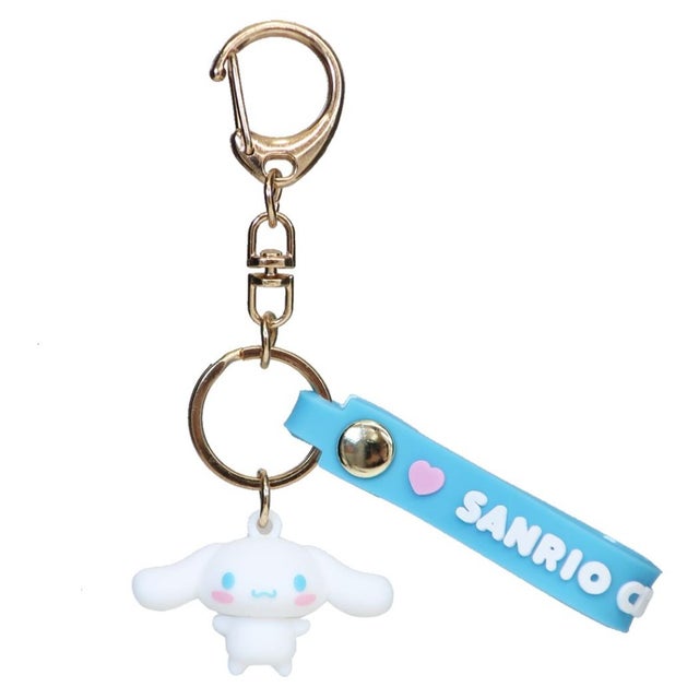 サンリオキャラクターズ キーリング マスコット付きキーホルダー シナモロール Sanrio