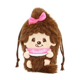 モンチッチ 巾着袋 ぬいぐるみきんちゃくポーチ モンチッチちゃん サンスター文具