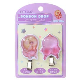 こびとづかん ヘアクリップ ボンボンドロップ 前髪クリップ カクレモモジリB クーリア
