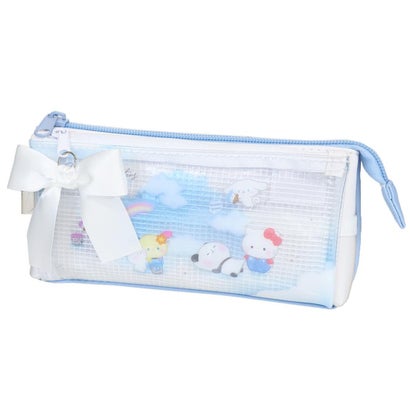 サンリオキャラクターズxもちもちぱんだ ペンポーチ サンカクフラップペンケース SORAIRO OEKAKI Sanrio カミオジャパン｜詳細画像