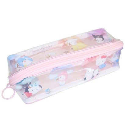 サンリオキャラクターズxもちもちぱんだ ペンポーチ ターンオープンペンケース SORAIRO OEKAKI Sanrio カミオジャパン｜詳細画像