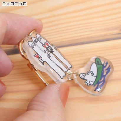 ムーミン バッグチャーム CONNECTION アクリルチャーム ニョロニョロ 北欧 エフエービージャパン｜詳細画像