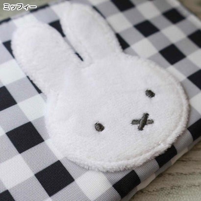 miffy マルチケース チェック コイン ＆ パスケース 定期入れ ミッフィー ディックブルーナ エフエービージャパン｜詳細画像